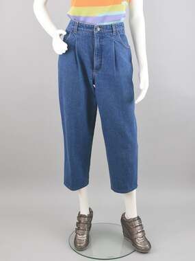 Talbots 90s Capri Cropped Jeans, Women Petite Size 8, 28" Waist
